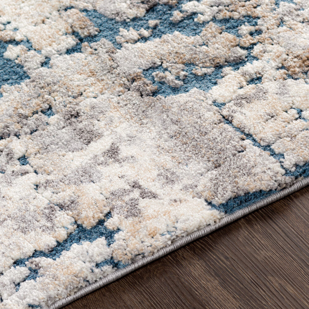 Tuscany Black/Tan Machine Woven Rug TUS-2313 - texture