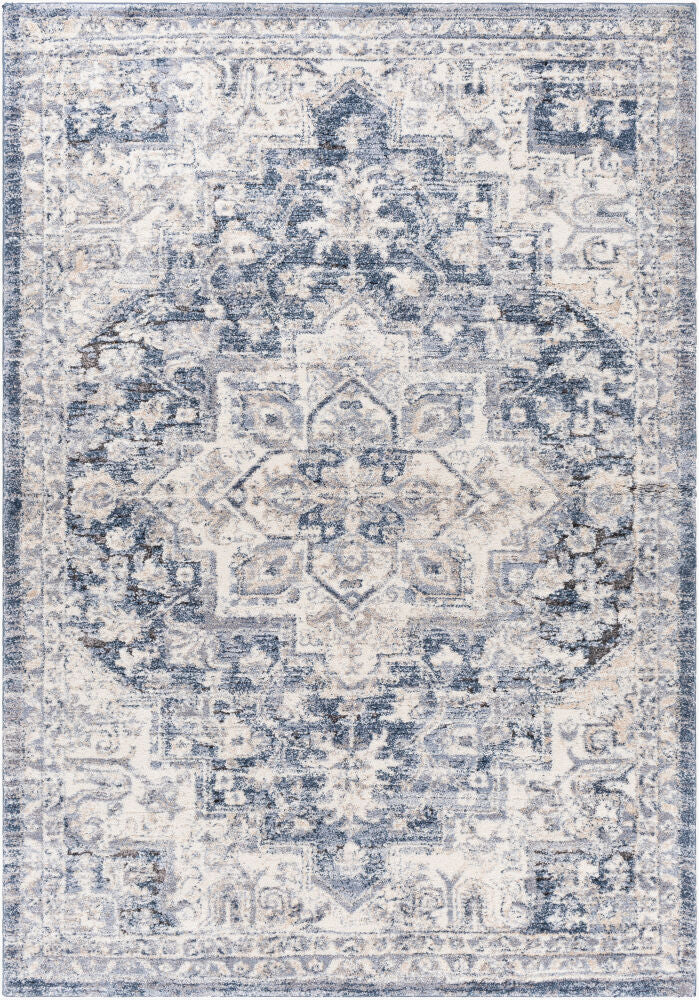 Tuscany Charcoal/Tan Machine Woven Rug TUS-2317 - 12' x 15'