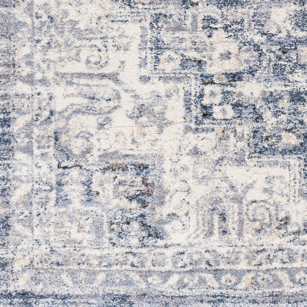 Tuscany Charcoal/Tan Machine Woven Rug TUS-2317 - swatch
