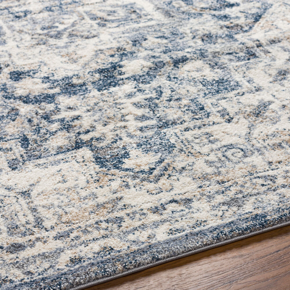 Tuscany Charcoal/Tan Machine Woven Rug TUS-2317 - texture