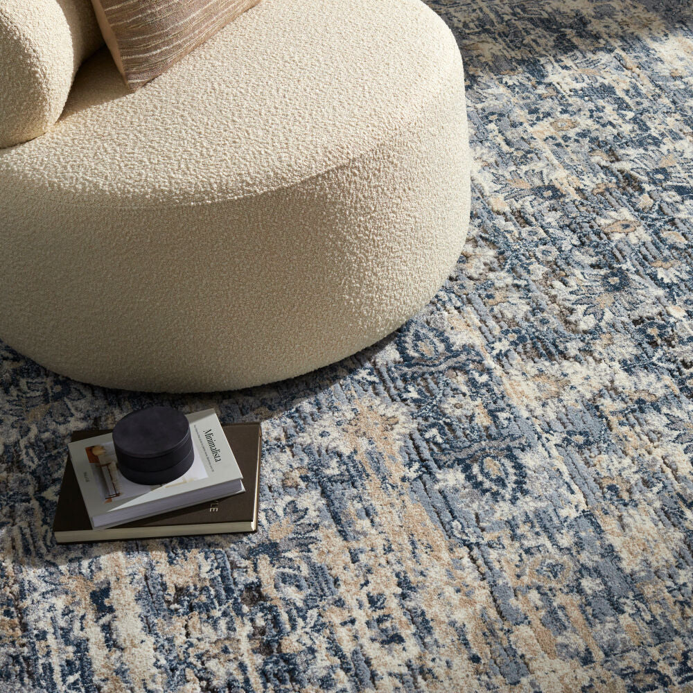 Tuscany Charcoal/Tan Machine Woven Rug TUS-2320 - styleshot