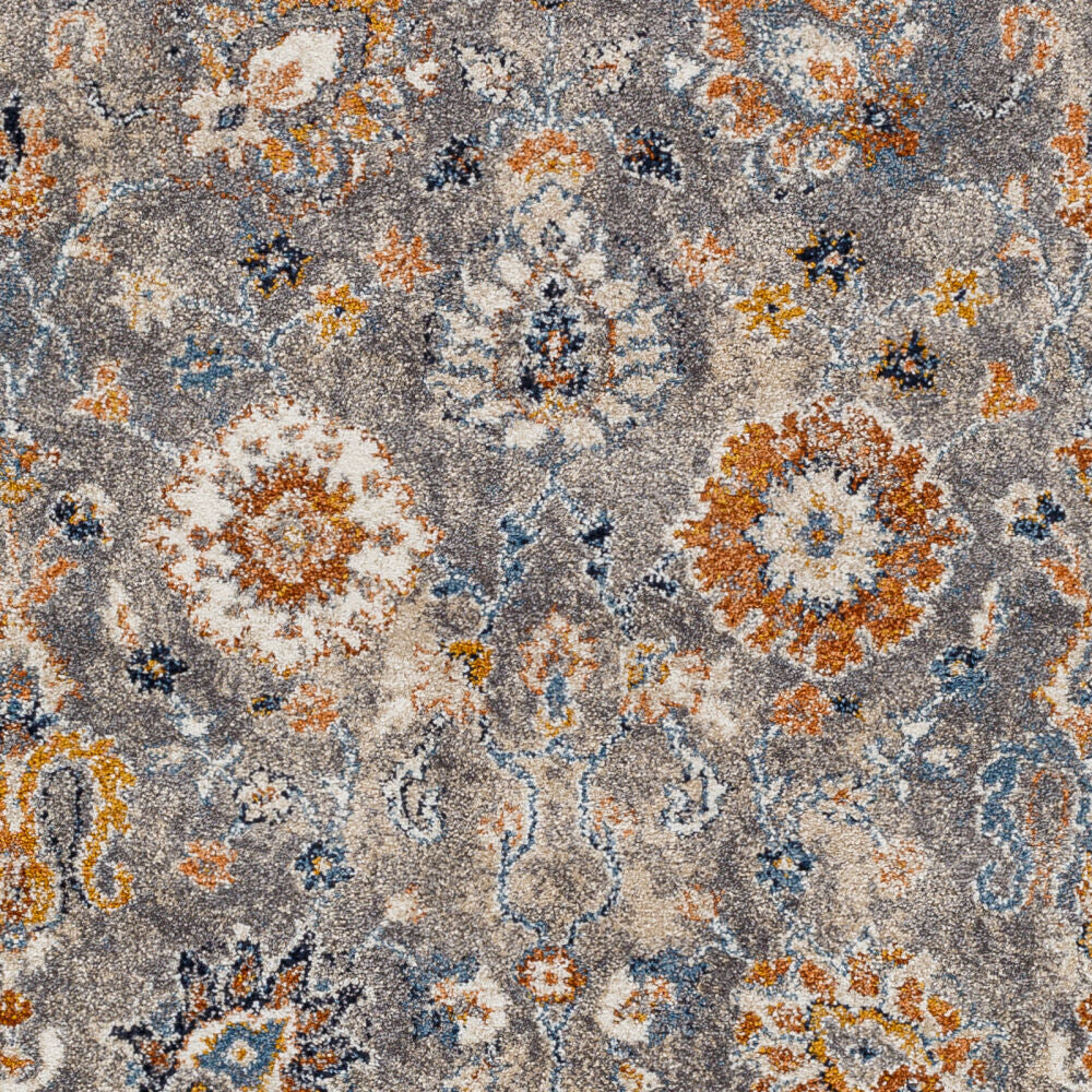 Tuscany Blue/Light Beige Machine Woven Rug TUS-2333 - swatch