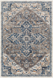Tuscany Blue/Light Beige Machine Woven Rug TUS-2335 - 12' x 15'