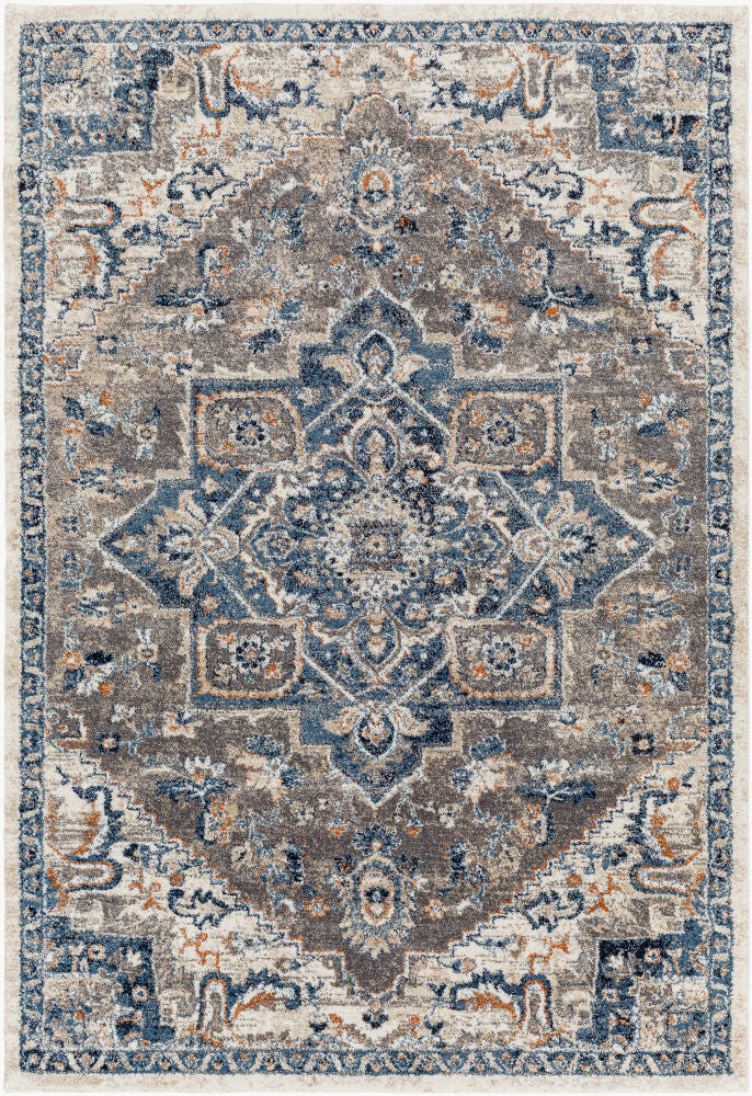 Tuscany Blue/Light Beige Machine Woven Rug TUS-2335 - 12' x 15'