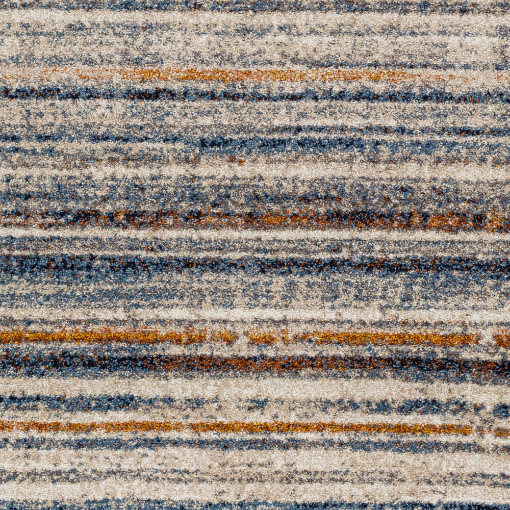 Tuscany Blue/Light Beige Machine Woven Rug TUS-2337 - swatch