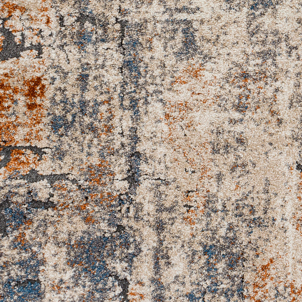 Tuscany Black/Tan Machine Woven Rug TUS-2338 - swatch