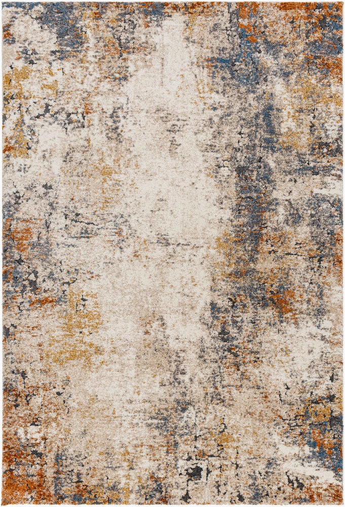 Tuscany Black/Tan Machine Woven Rug TUS-2339 - 2' x 2'11"