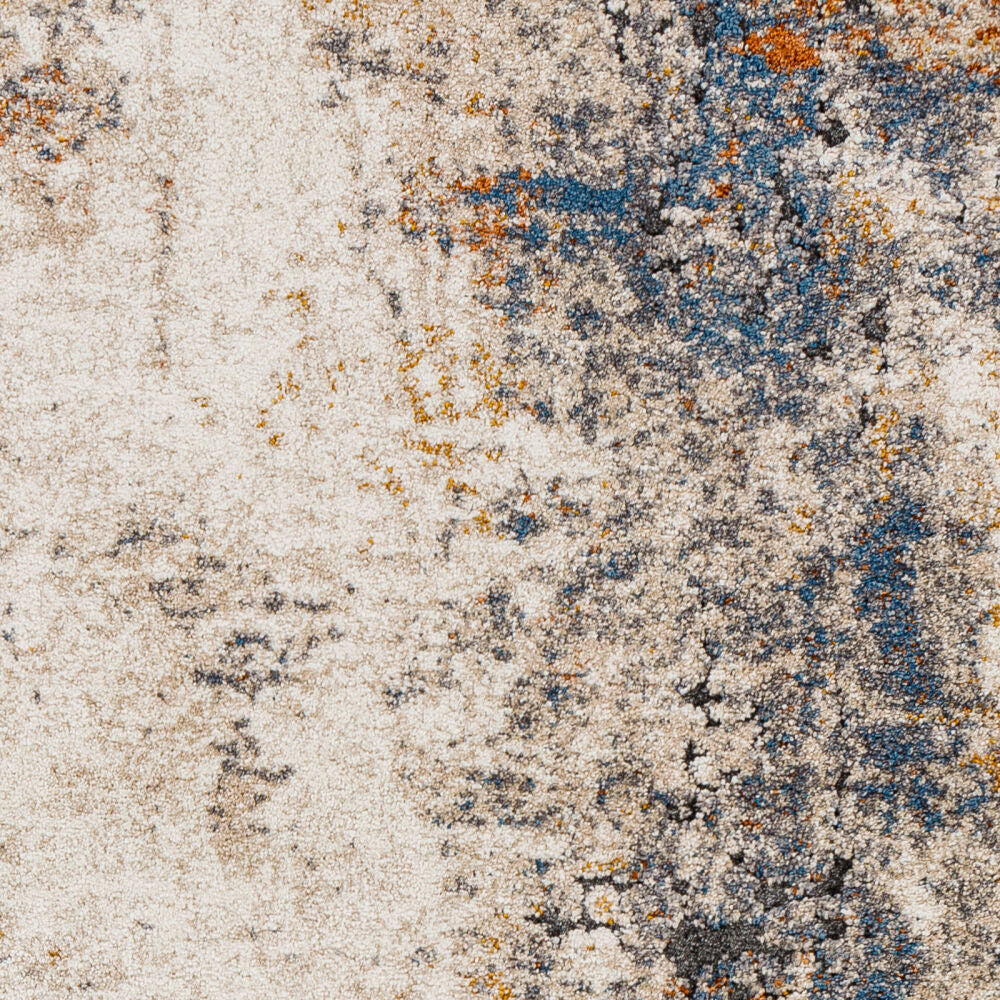 Tuscany Black/Tan Machine Woven Rug TUS-2339 - swatch
