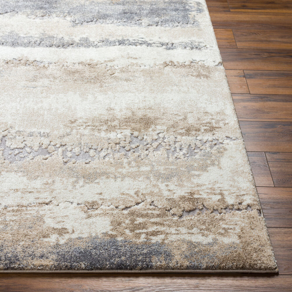 Tuscany Beige/Olive Machine Woven Rug TUS-2344 - front