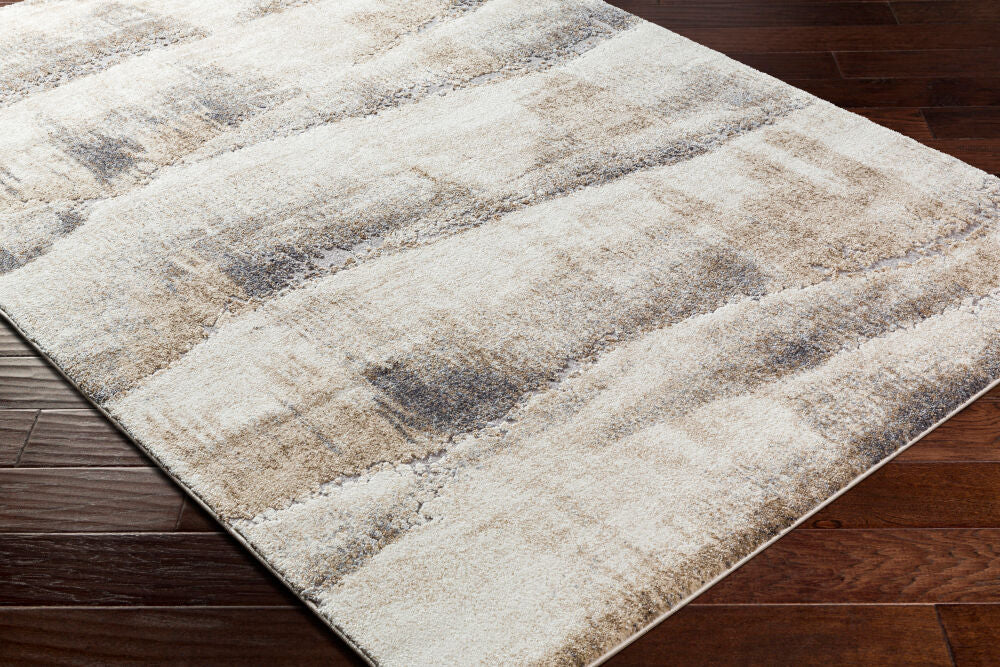 Tuscany Beige/Olive Machine Woven Rug TUS-2345 - corner