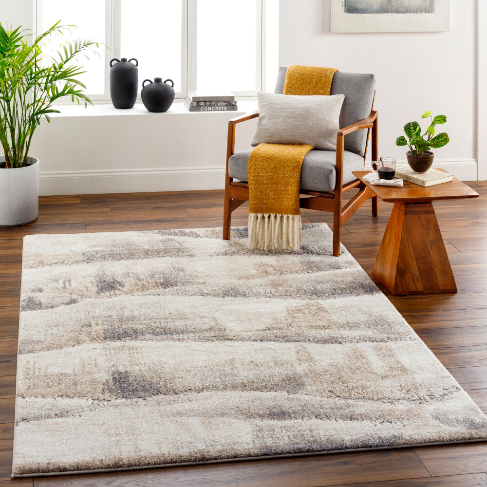 Tuscany Beige/Olive Machine Woven Rug TUS-2345 - roomscene