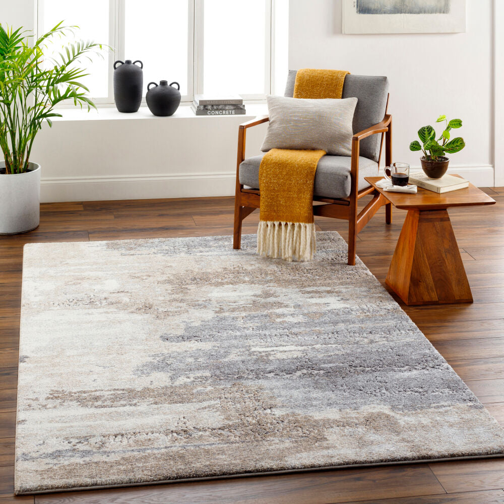 Tuscany Beige/Olive Machine Woven Rug TUS-2346 - roomscene