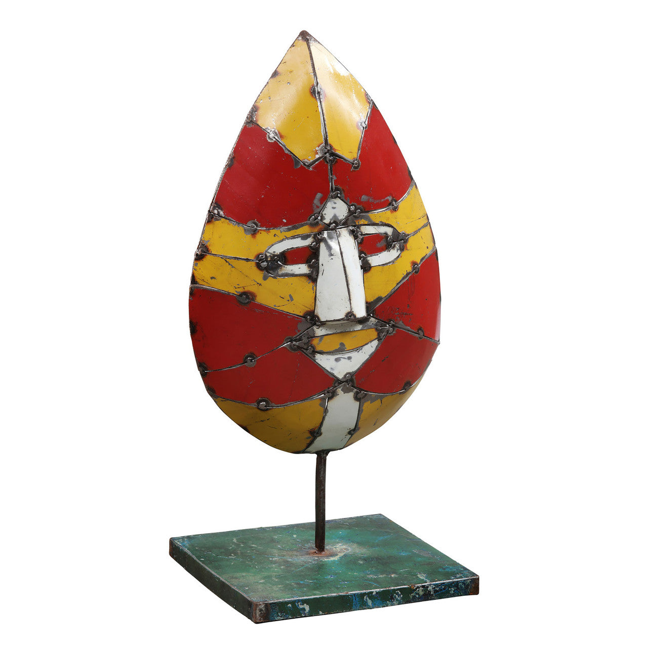 Metal Mask with Stand 11"