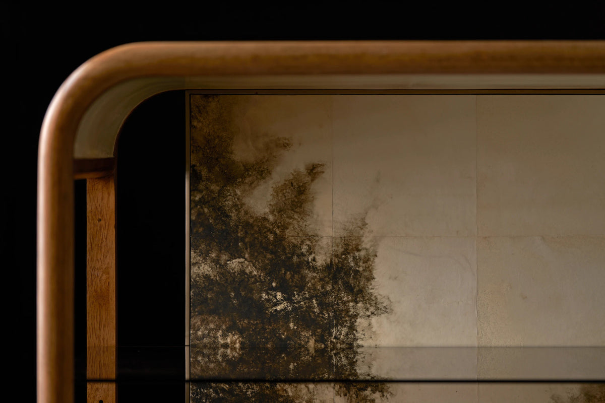 Fairmont Brushed Gold Bar Cabinet 34" by Caracole - view 3