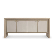 Unity Credenza Lucent Bronze Metallic 78" by Caracole