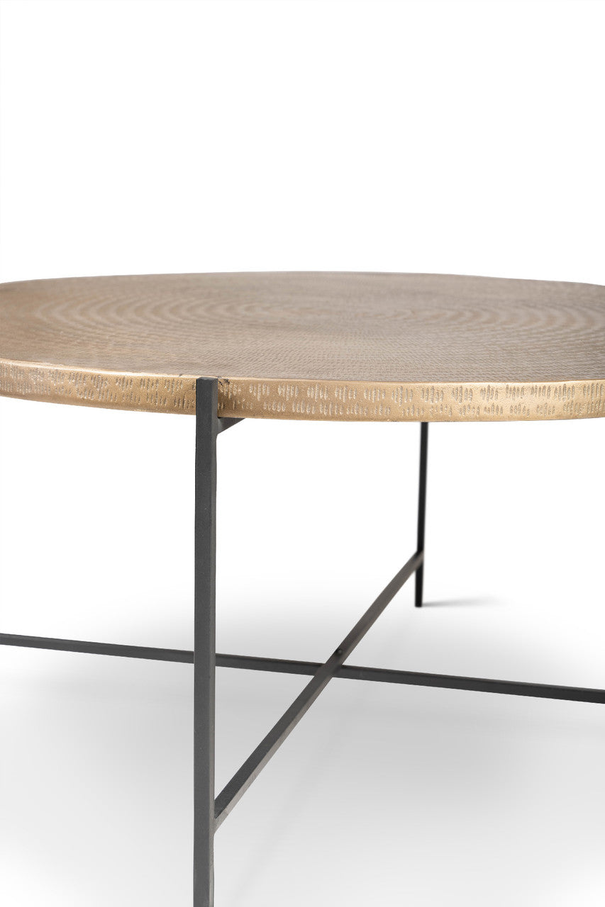 Elements - Navi - Coffee Table - Antique Brass