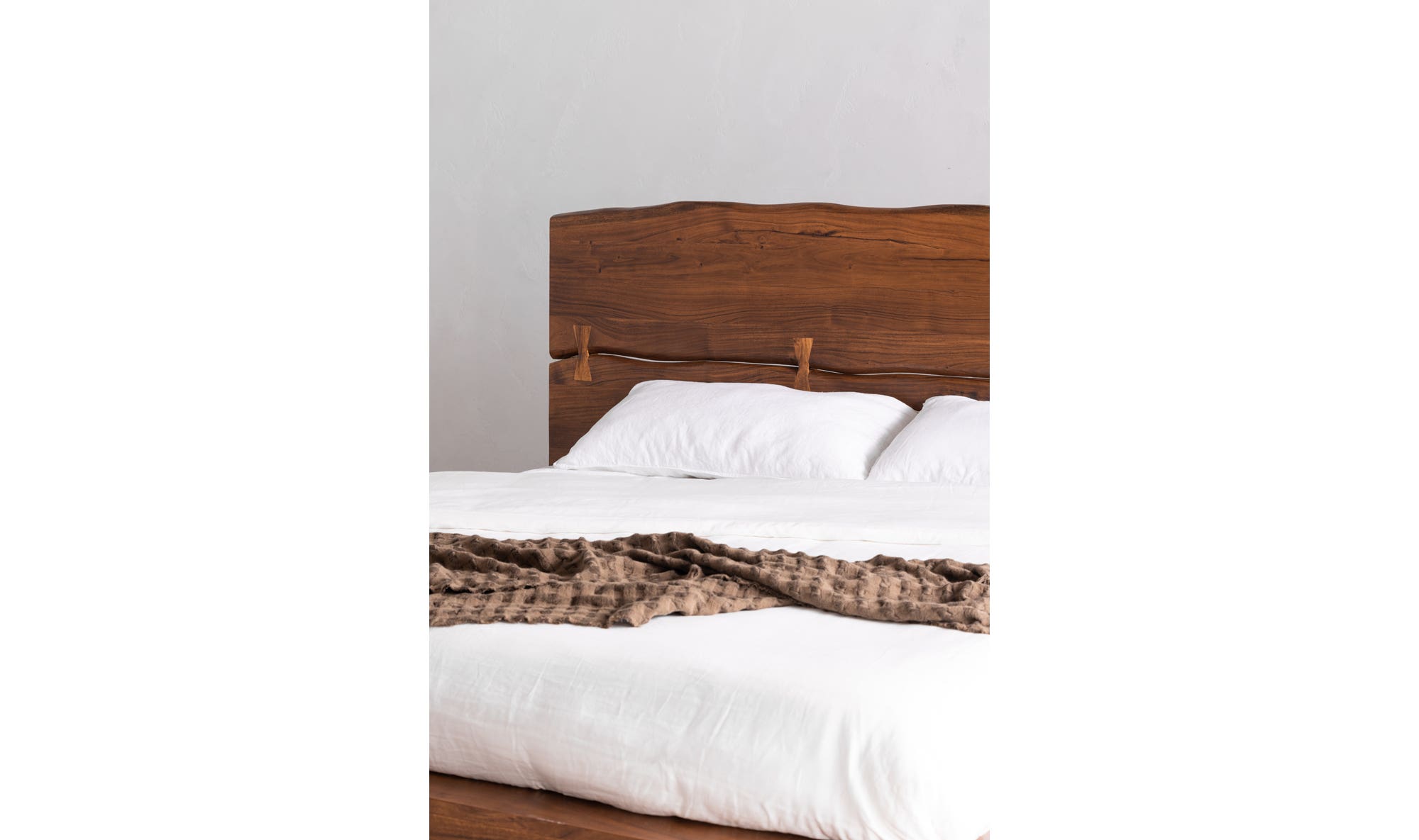 Madagascar Queen Platform Bed Brown by Moe's Home Collection - view 8