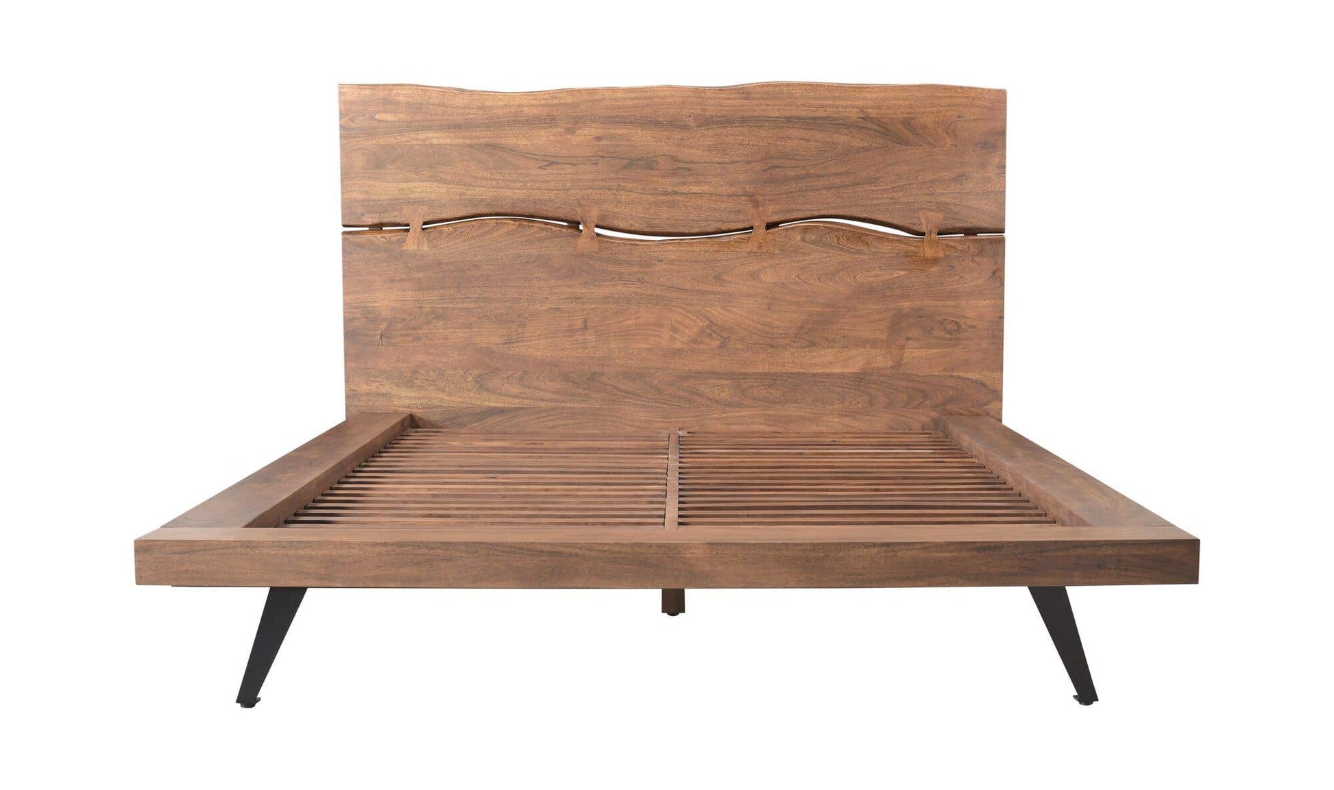 Madagascar Queen Platform Bed Brown by Moe's Home Collection - view 10