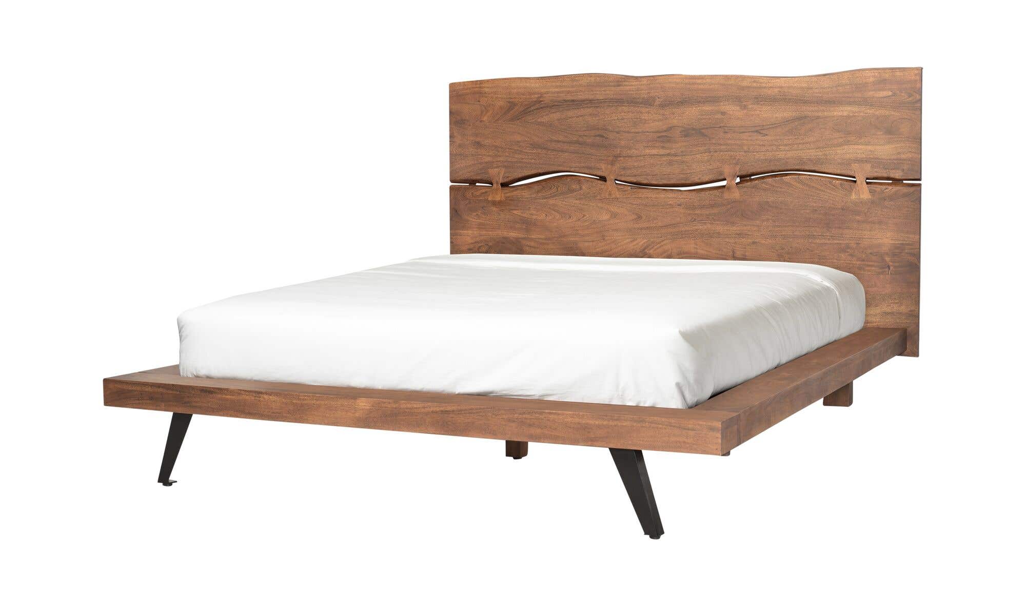 Madagascar King Platform Bed Brown by Moe's Home Collection - view 16