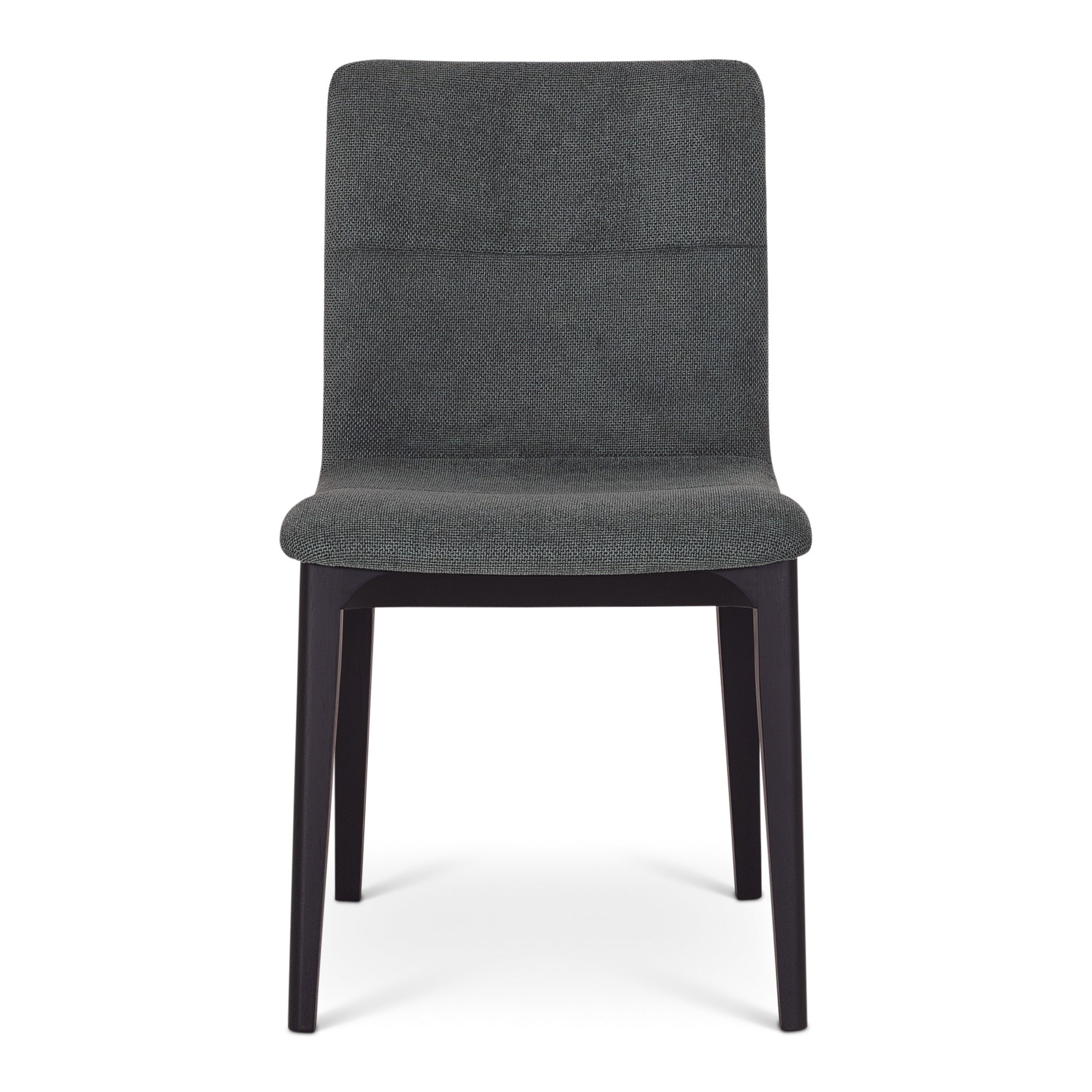Modern Brazilian - Godan Side Chair - Jackpot Teal Seat - Ebano Frame by Urbia