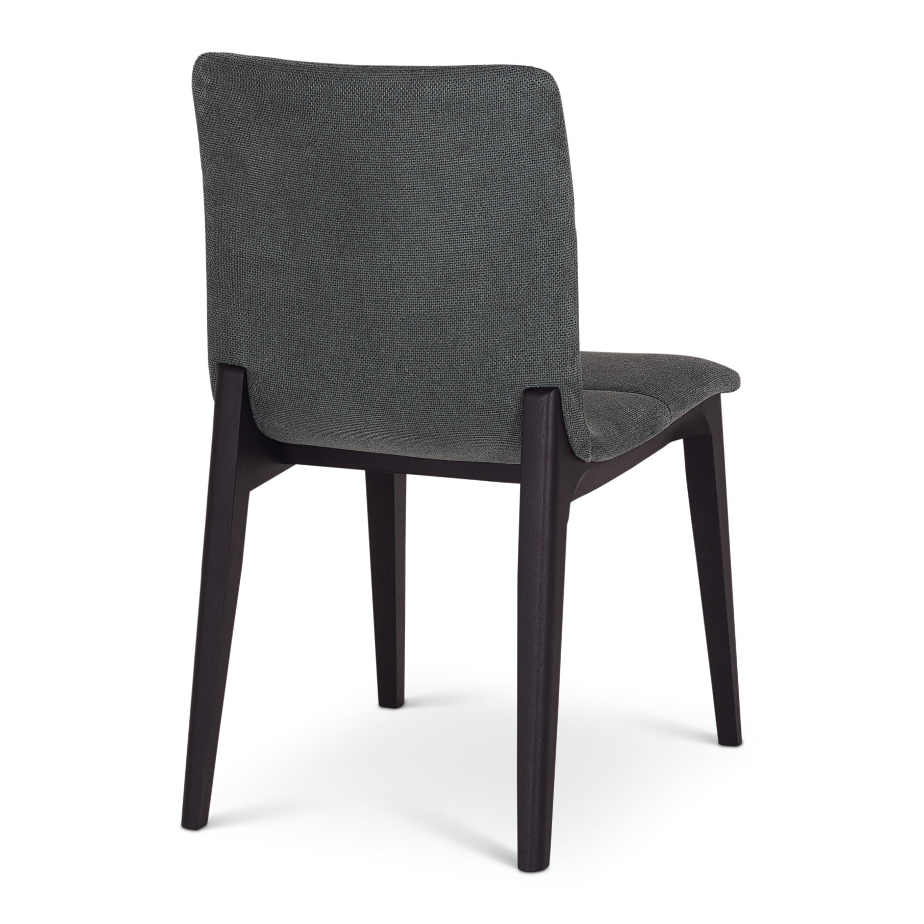 Modern Brazilian - Godan Side Chair - Jackpot Teal Seat - Ebano Frame by Urbia