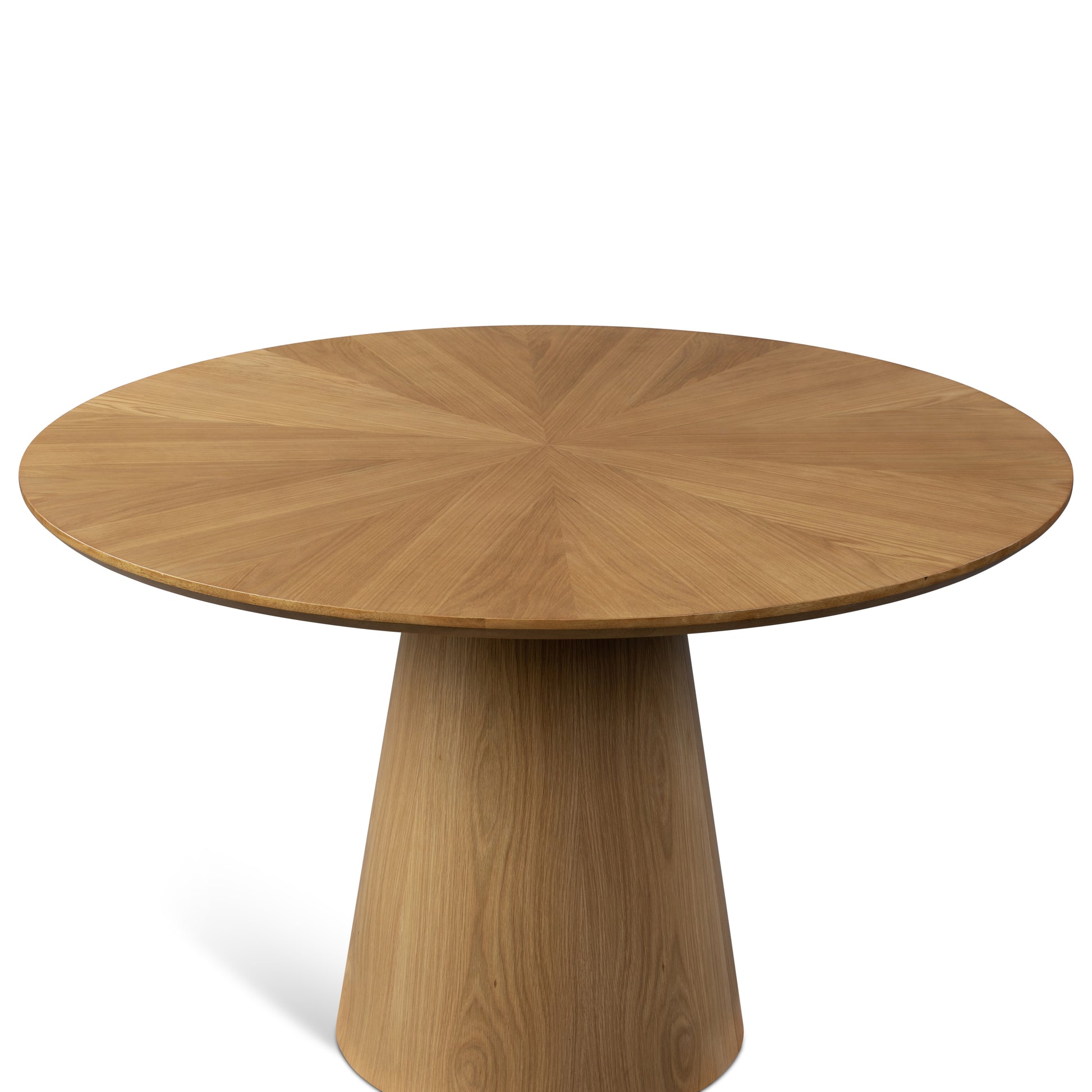 Mona Round Wood Top Dining Table Damasco by Urbia