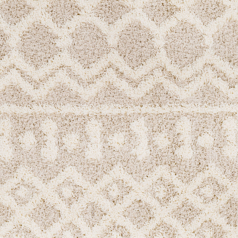 Urban Shag Cream/Light Beige Machine Woven Rug USG-2303 - swatch
