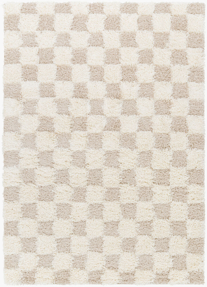 Urban Shag Cream/Light Beige Machine Woven Rug USG-2350 - 2'7" x 10'