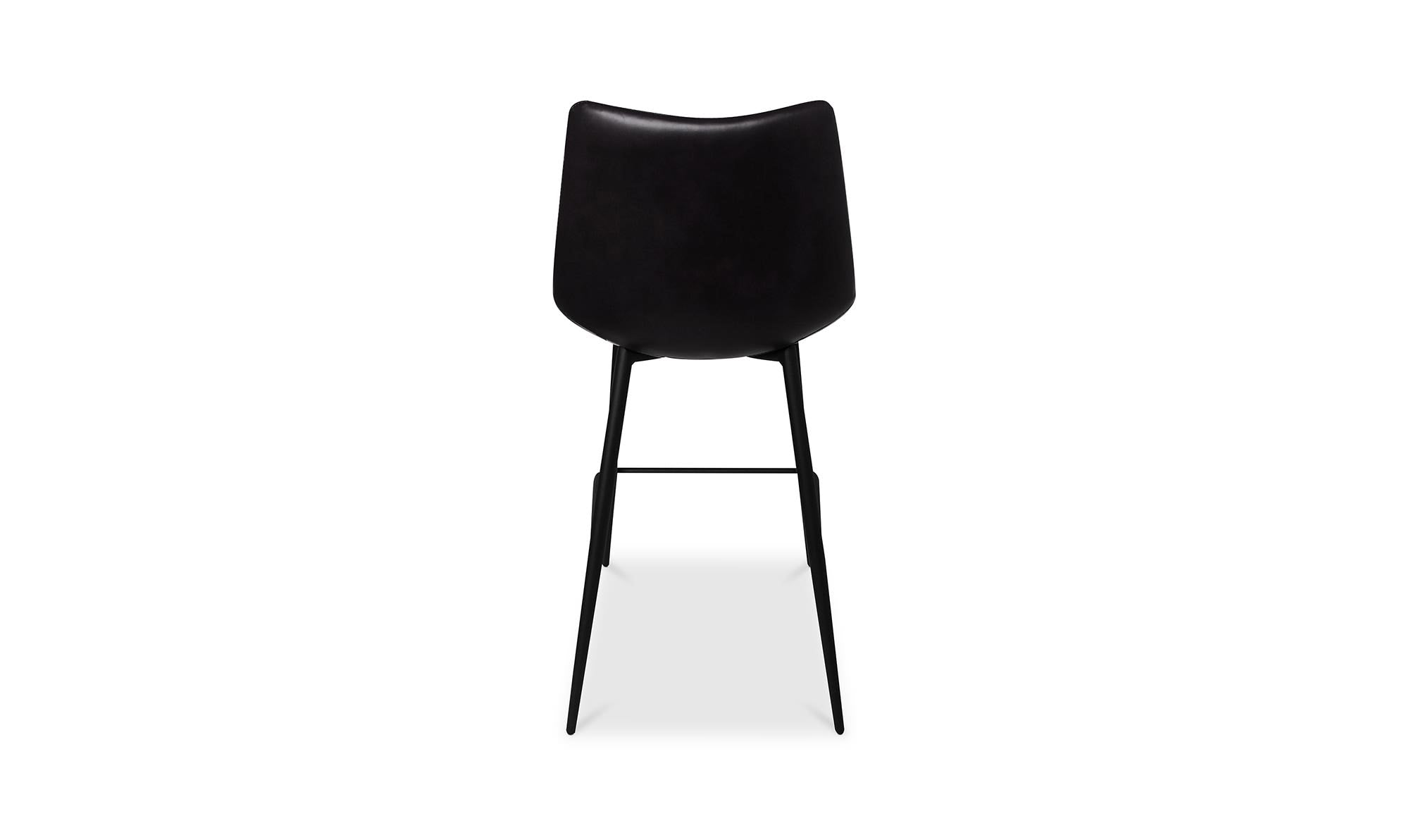 Alibi Counter Stool Matte Black - Set Of Two by Moe's Home Collection - view 20