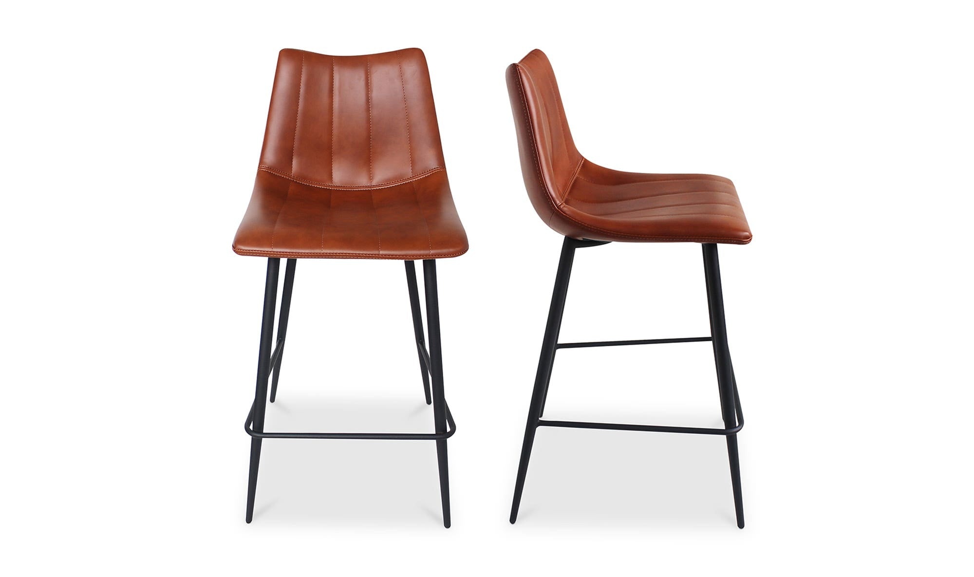 Alibi Counter Stool Brown - Set Of Two by Moe's Home Collection - view 18