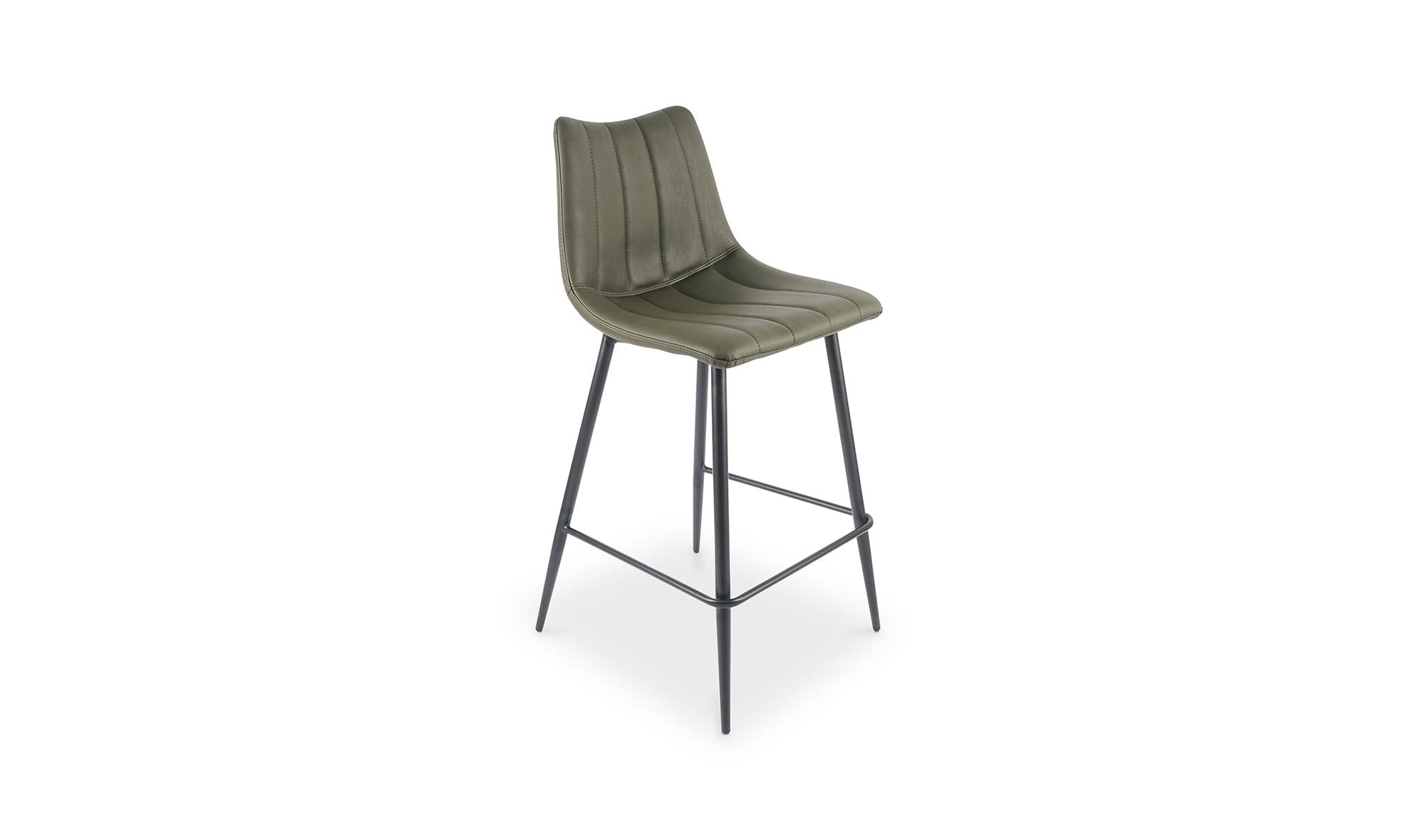 Alibi Counter Stool Dark Green - Set Of Two by Moe's Home Collection - view 15