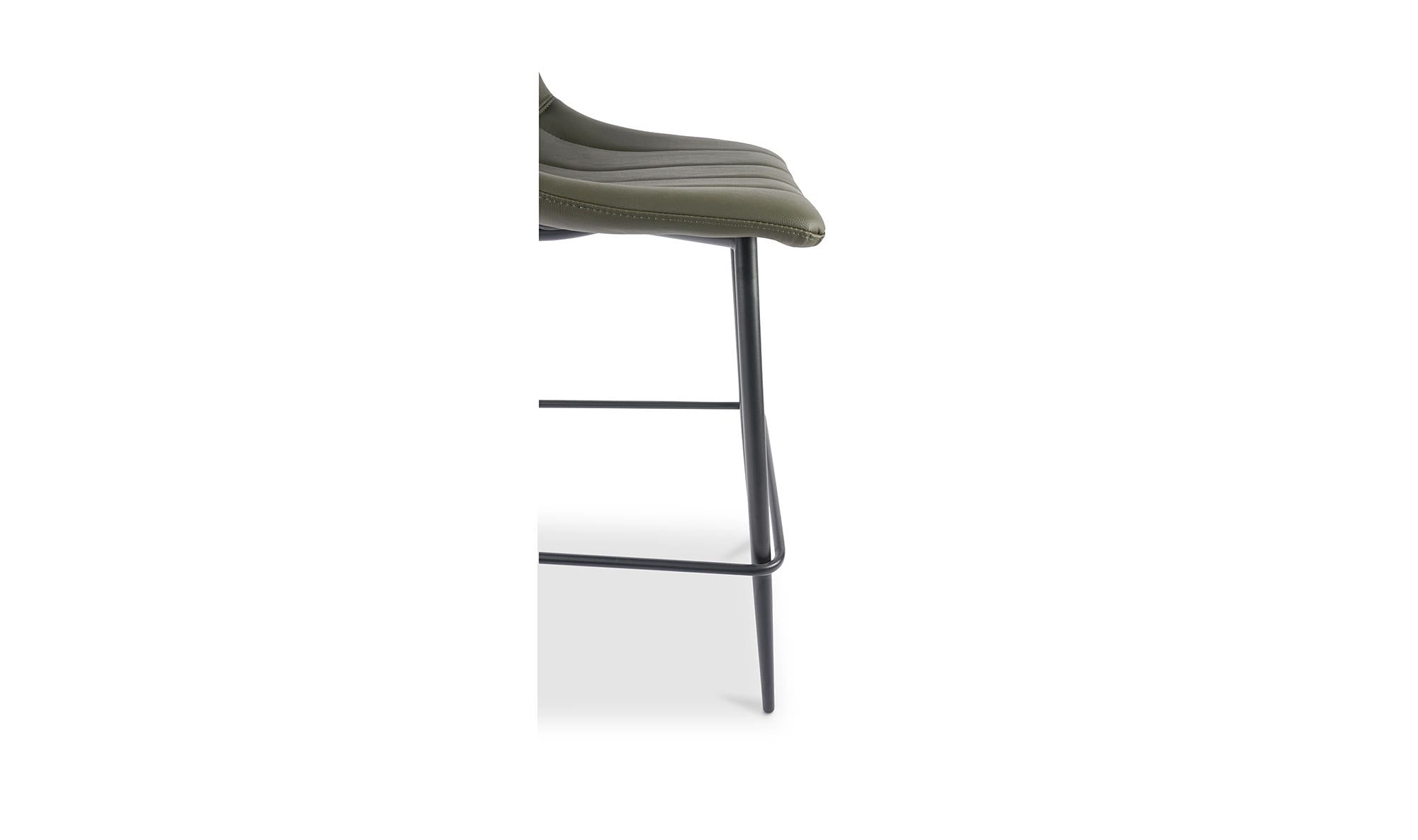 Alibi Counter Stool Dark Green - Set Of Two by Moe's Home Collection - view 19