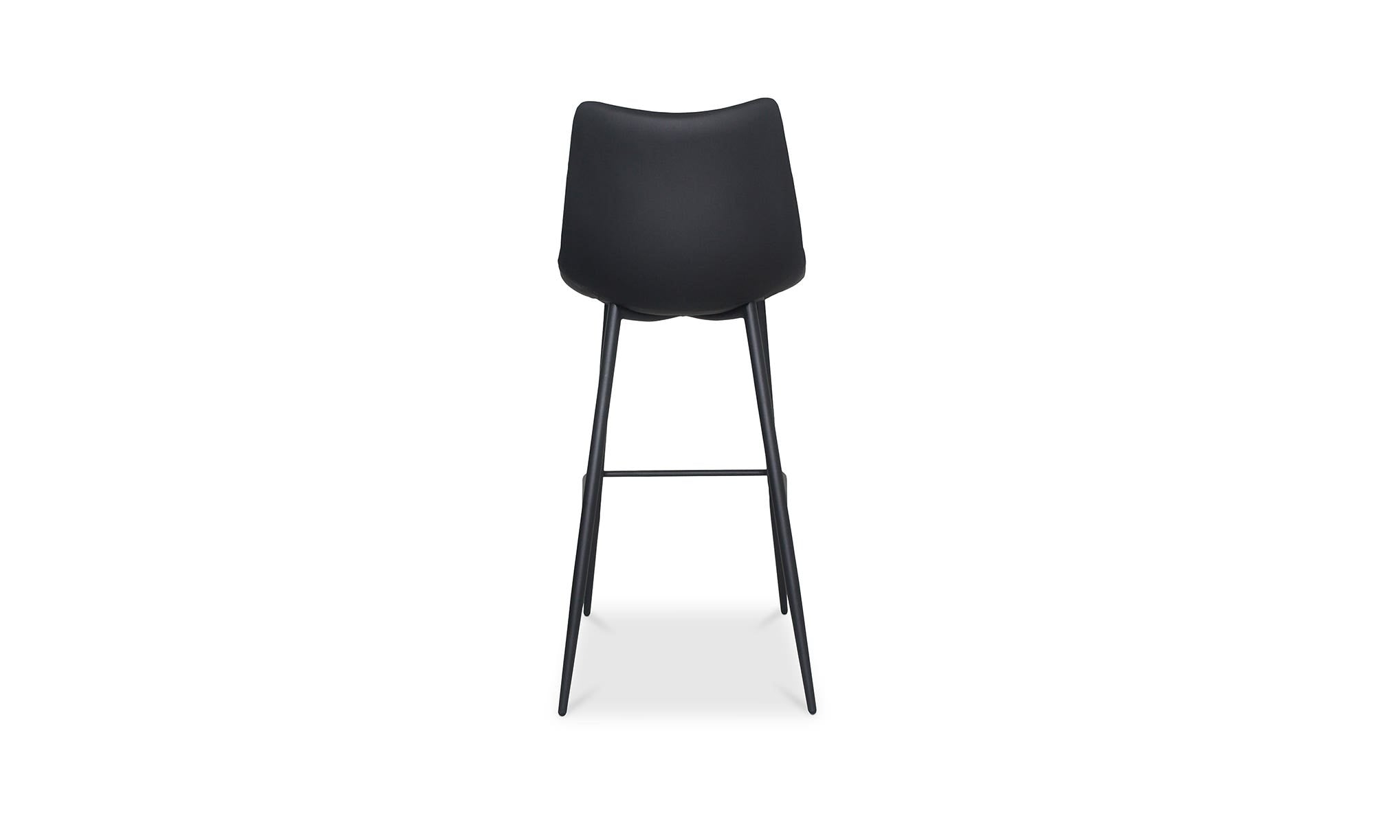 Alibi Bar Stool Matte Black - Set Of Two by Moe's Home Collection - view 17