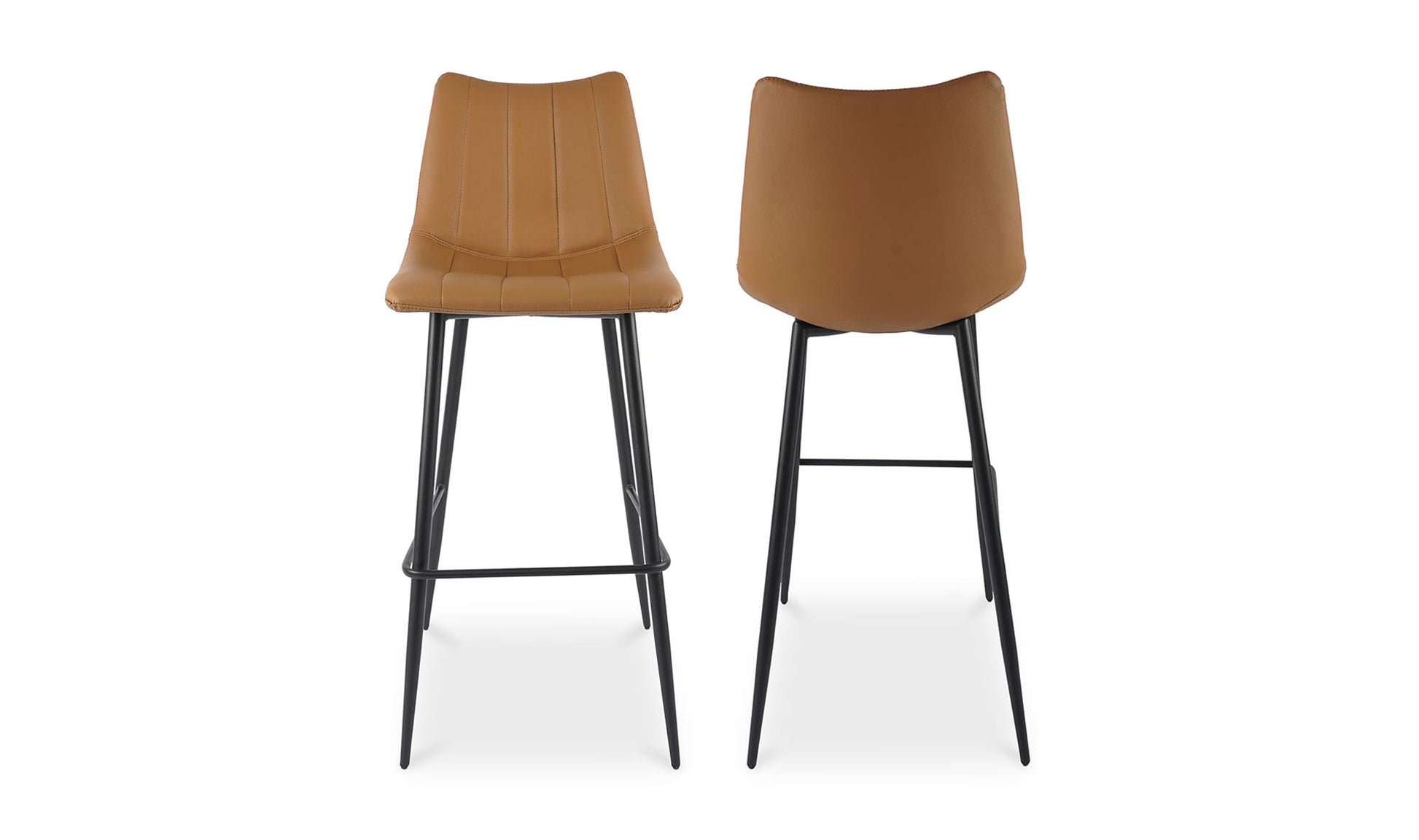 Alibi Bar Stool Tan - Set Of Two by Moe's Home Collection - view 11