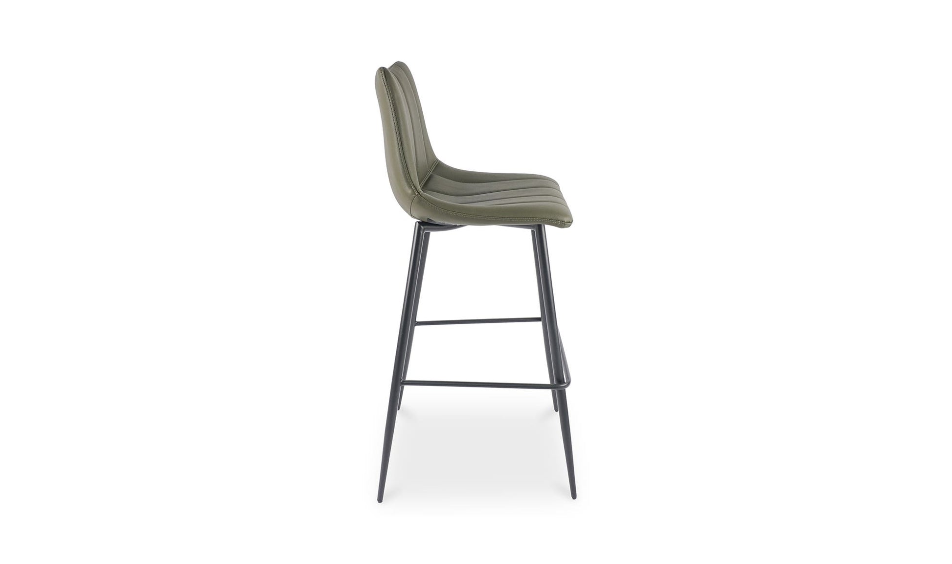 Alibi Bar Stool Dark Green - Set Of Two by Moe's Home Collection - view 15