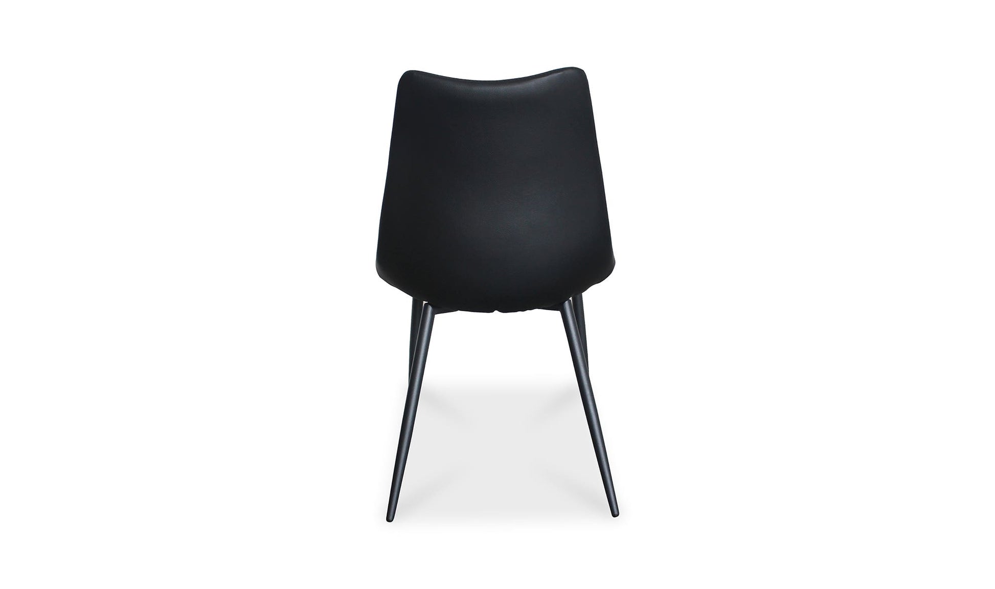 Alibi Dining Chair Matte Black - Set Of Two by Moe's Home Collection - view 15