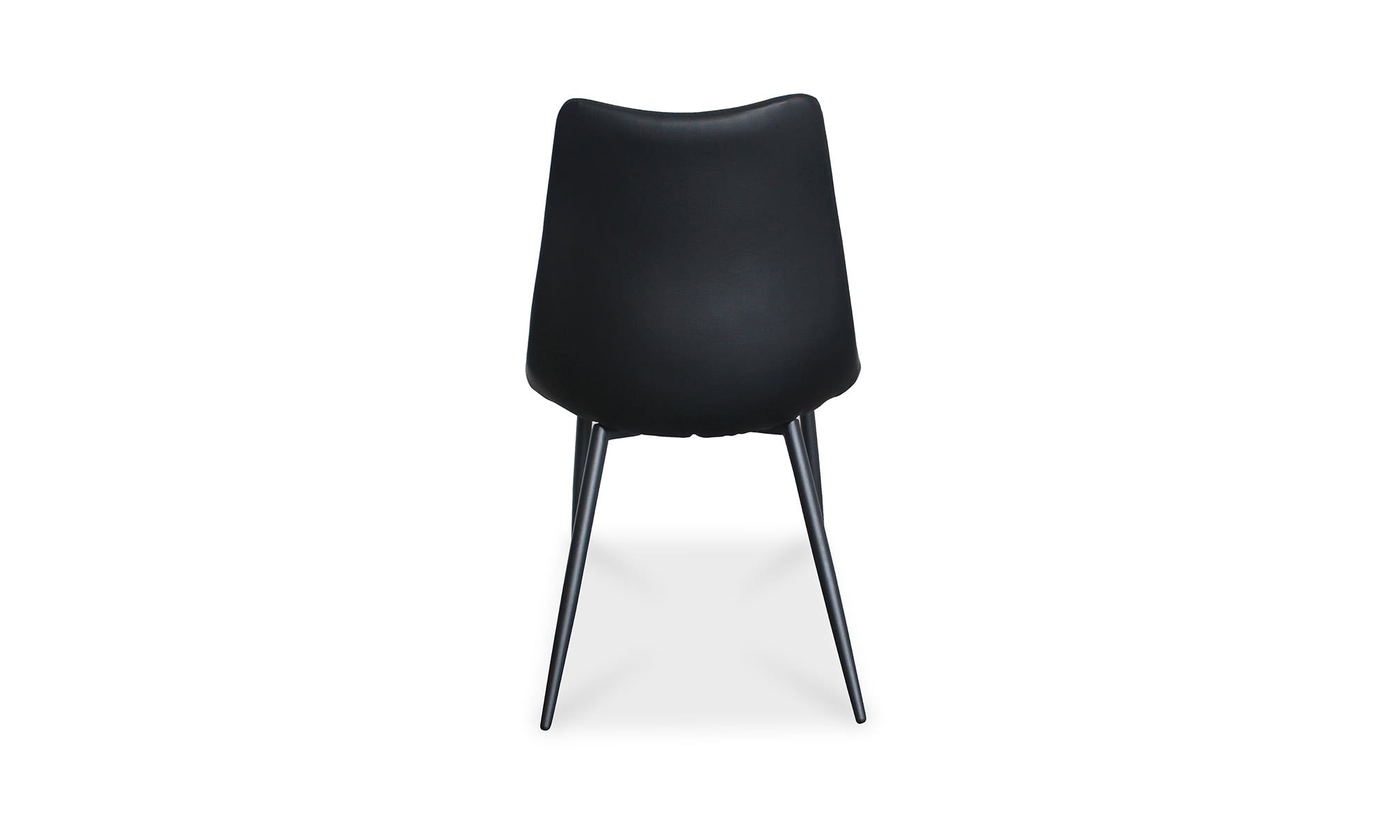 Alibi Dining Chair Matte Black - Set Of Two by Moe's Home Collection - view 15