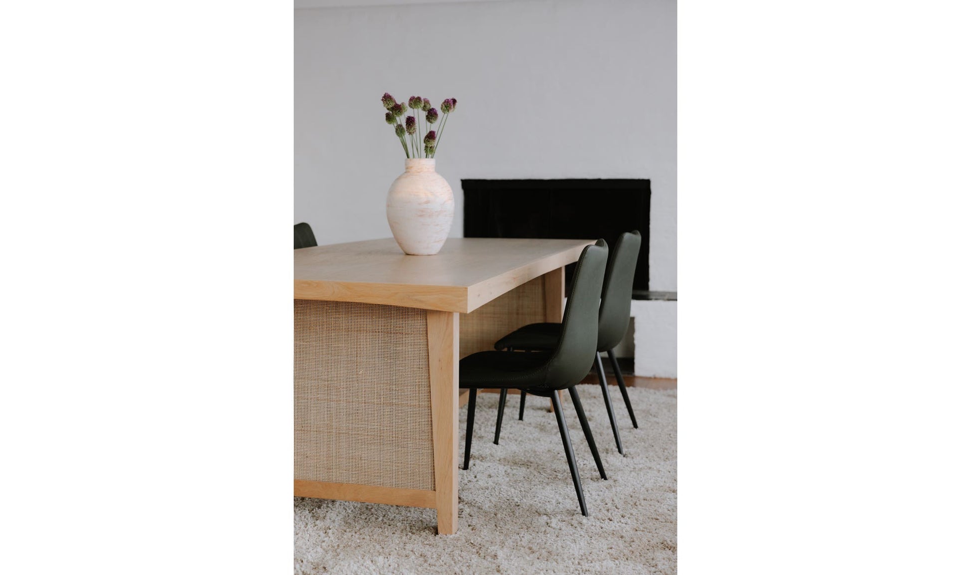 Alibi Dining Chair Dark Green - Set Of Two by Moe's Home Collection - view 14