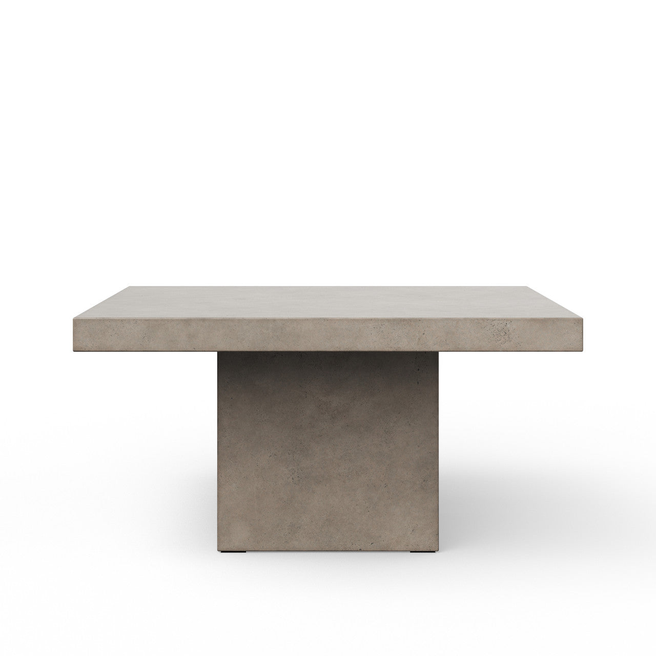 Mixx - Una 59" Square Dining Table - Dark Grey