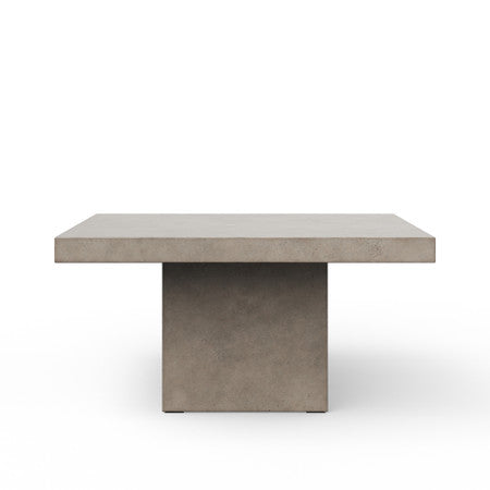 Mixx Una 59" Square Dining Table - Dark Grey