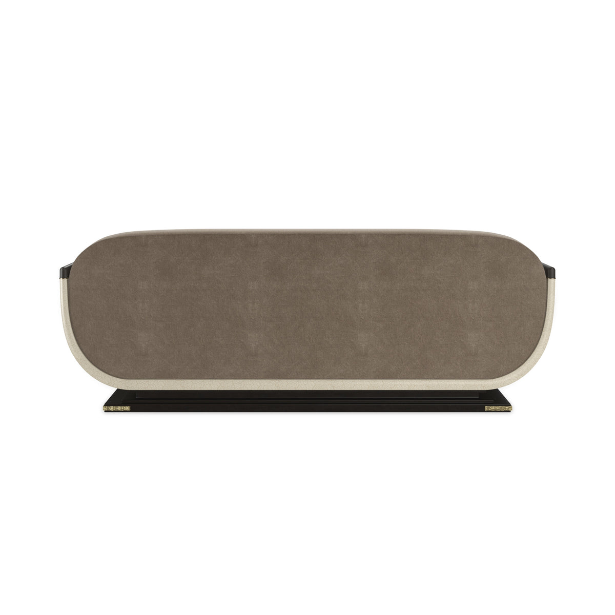 Helena Sofa Brushed Gold 88" by Caracole - view 5