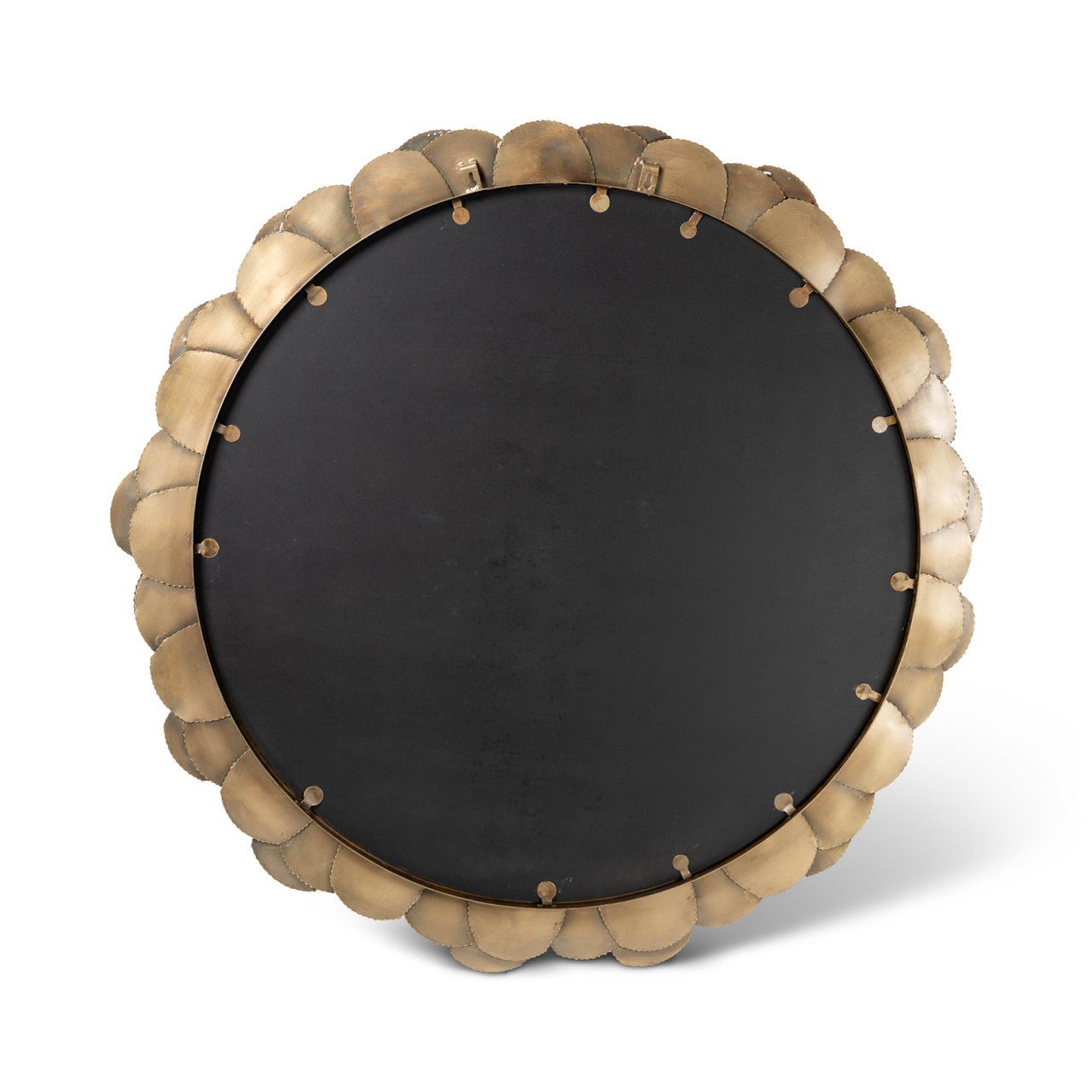 Elements - Suri - Mirror - 43"Dia. - Antique Brass