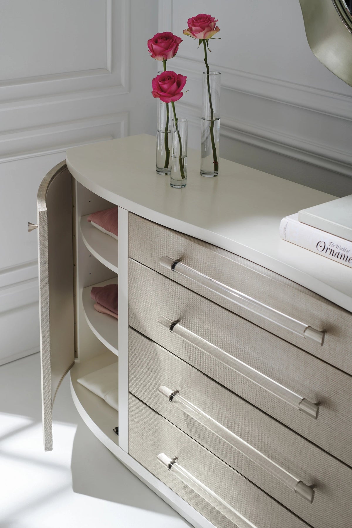 Clear to Me Sun-Kissed Silver Dresser 74" by Caracole - view 2