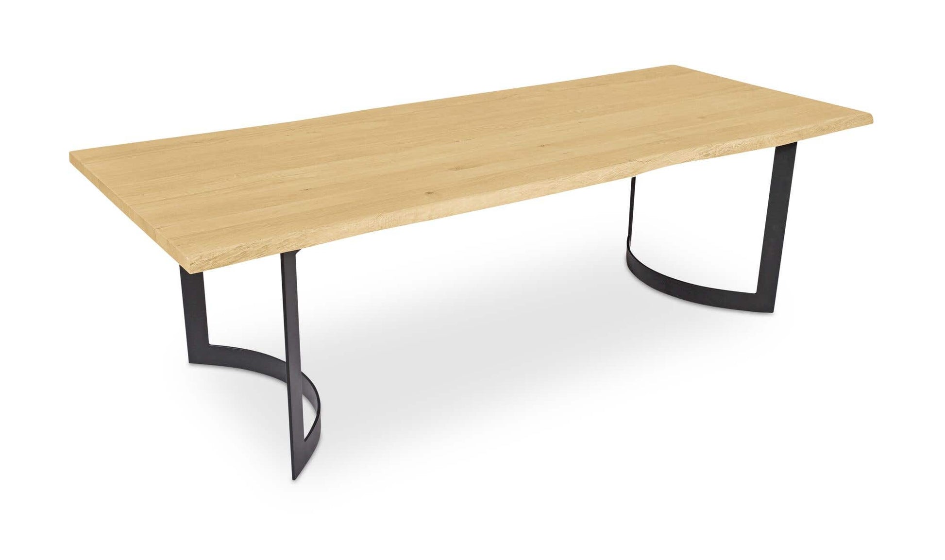 Bent Dining Table Small Oak by Moe's Home Collection - view 7