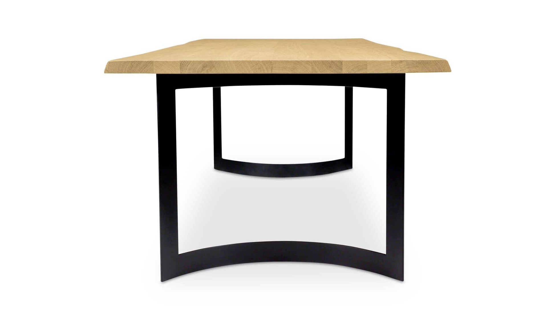 Bent Dining Table Small Oak by Moe's Home Collection - view 8