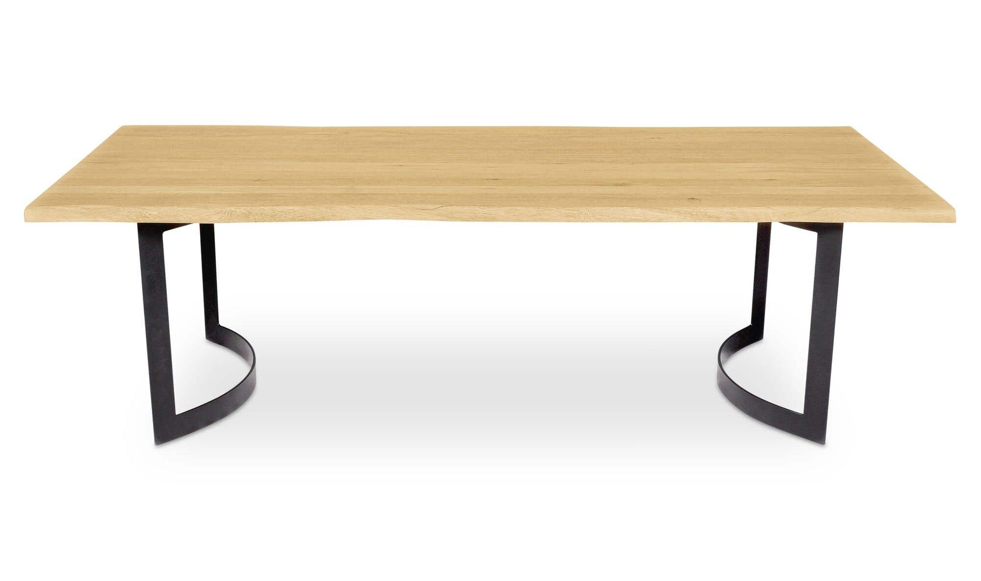 Bent Dining Table Small Oak by Moe's Home Collection - view 4