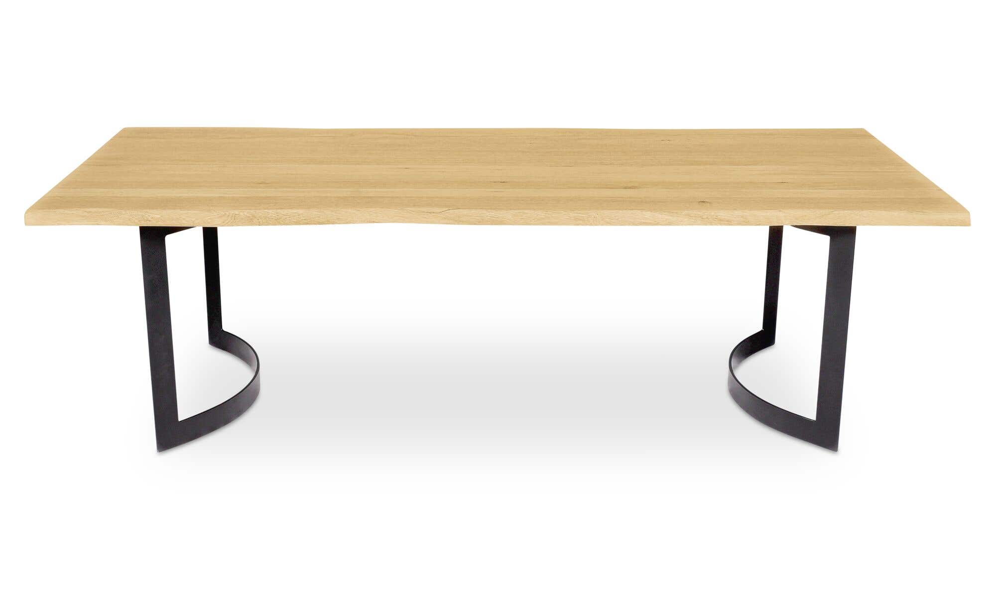Bent Dining Table Small Oak by Moe's Home Collection - view 4
