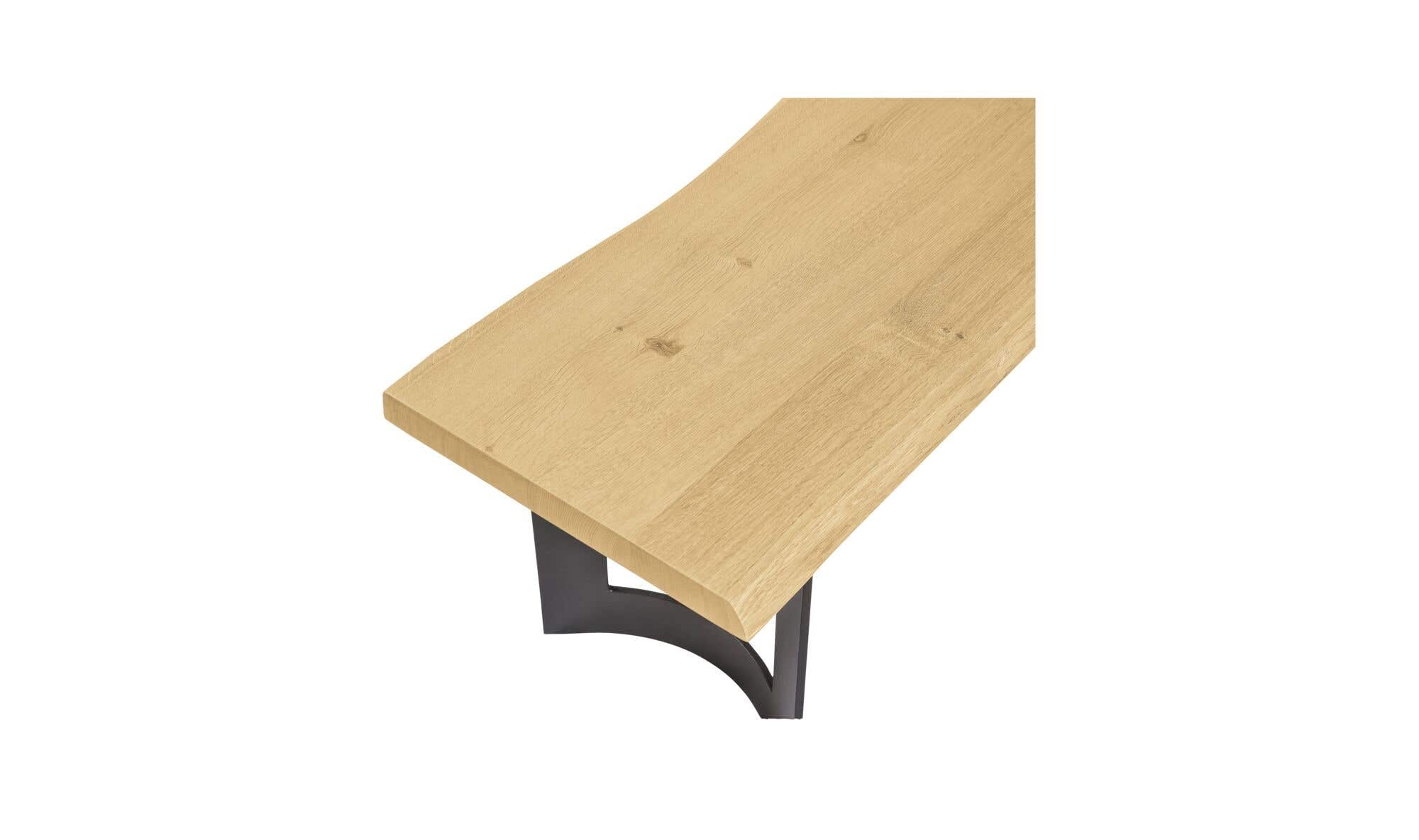 Bent Bench Small Oak by Moe's Home Collection - view 11