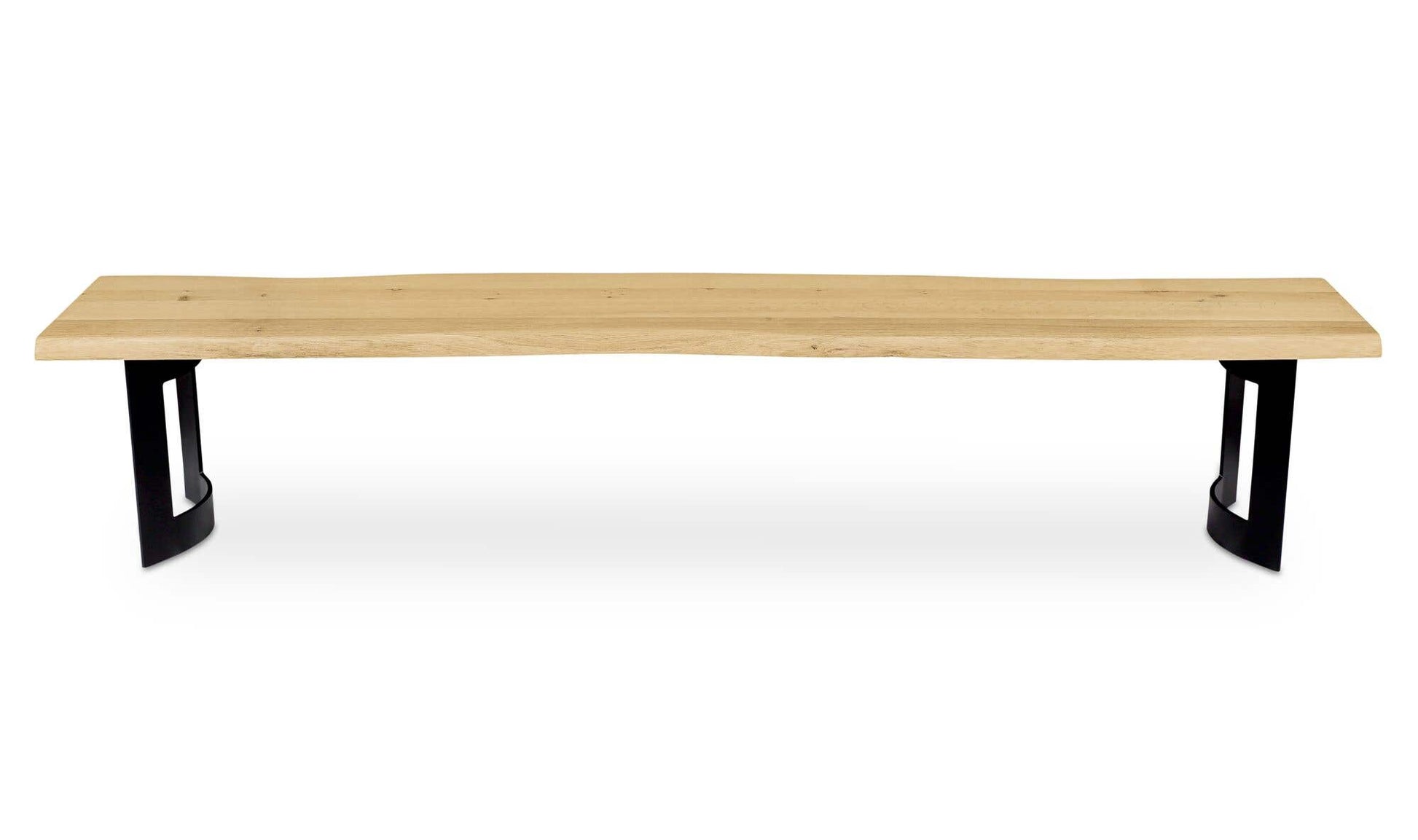 Bent Bench Small Oak by Moe's Home Collection - view 4