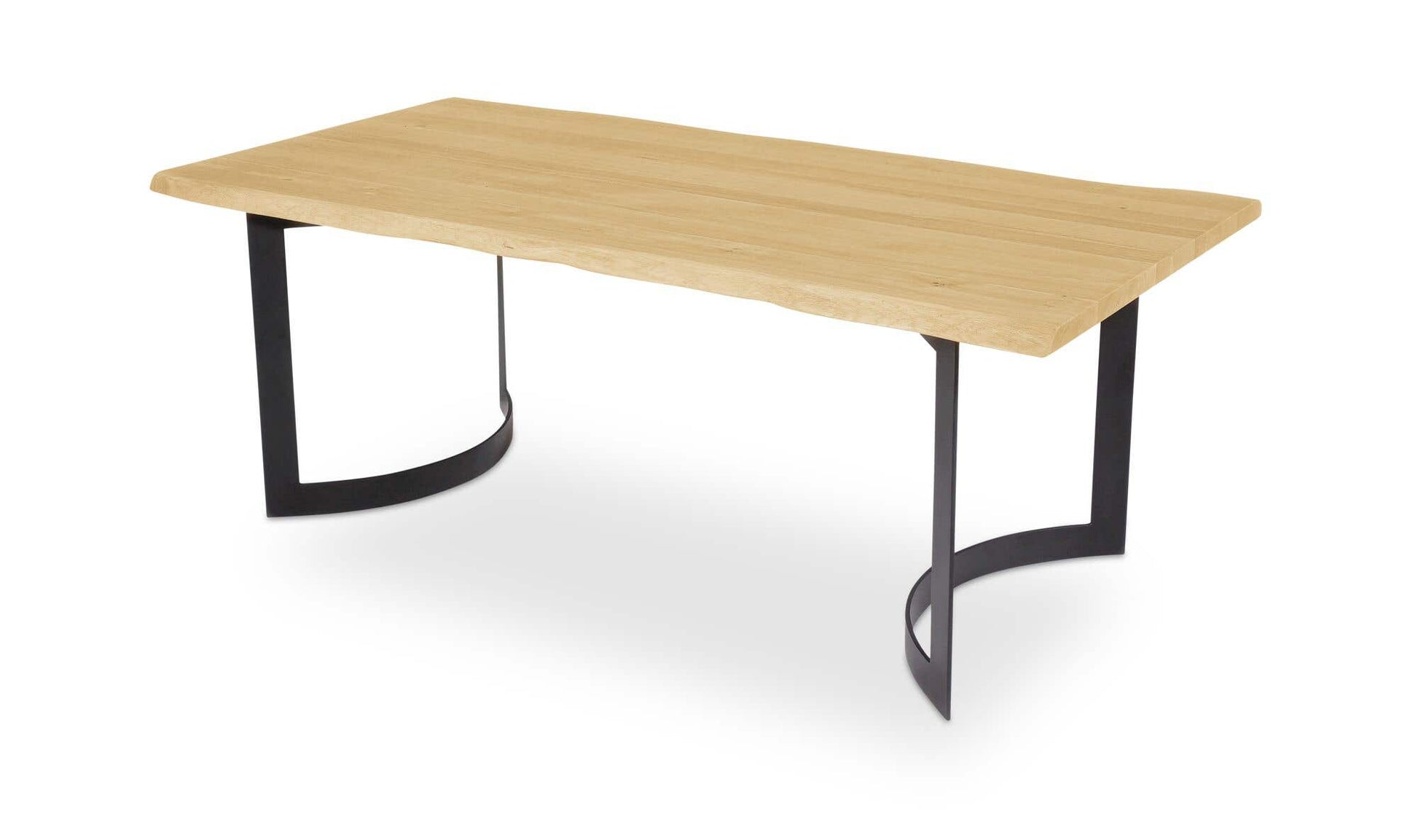 Bent Dining Table Extra Small Oak by Moe's Home Collection - view 6